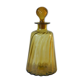 Amber decanter