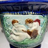 Cache pot, old slip early twentieth century