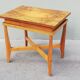 Art Deco table table in solid wood 40s