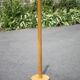 Vintage fir wood floor lamp, floor lamp, wooden lamp