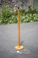 Vintage fir wood floor lamp, floor lamp, wooden lamp
