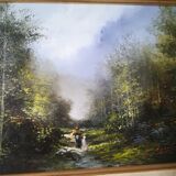 Signed oil on canvas