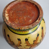 Vase amphore "Arno Montopoli Italia" années 30 au décor de Chimères