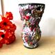 Vase vintage Vallauris lave de volcan