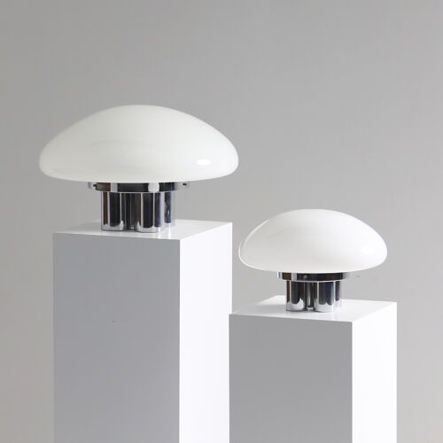 Paire de lampes de table de Sergio Mazza & Giuliana Gramigna pour Quattrifolio, 1973