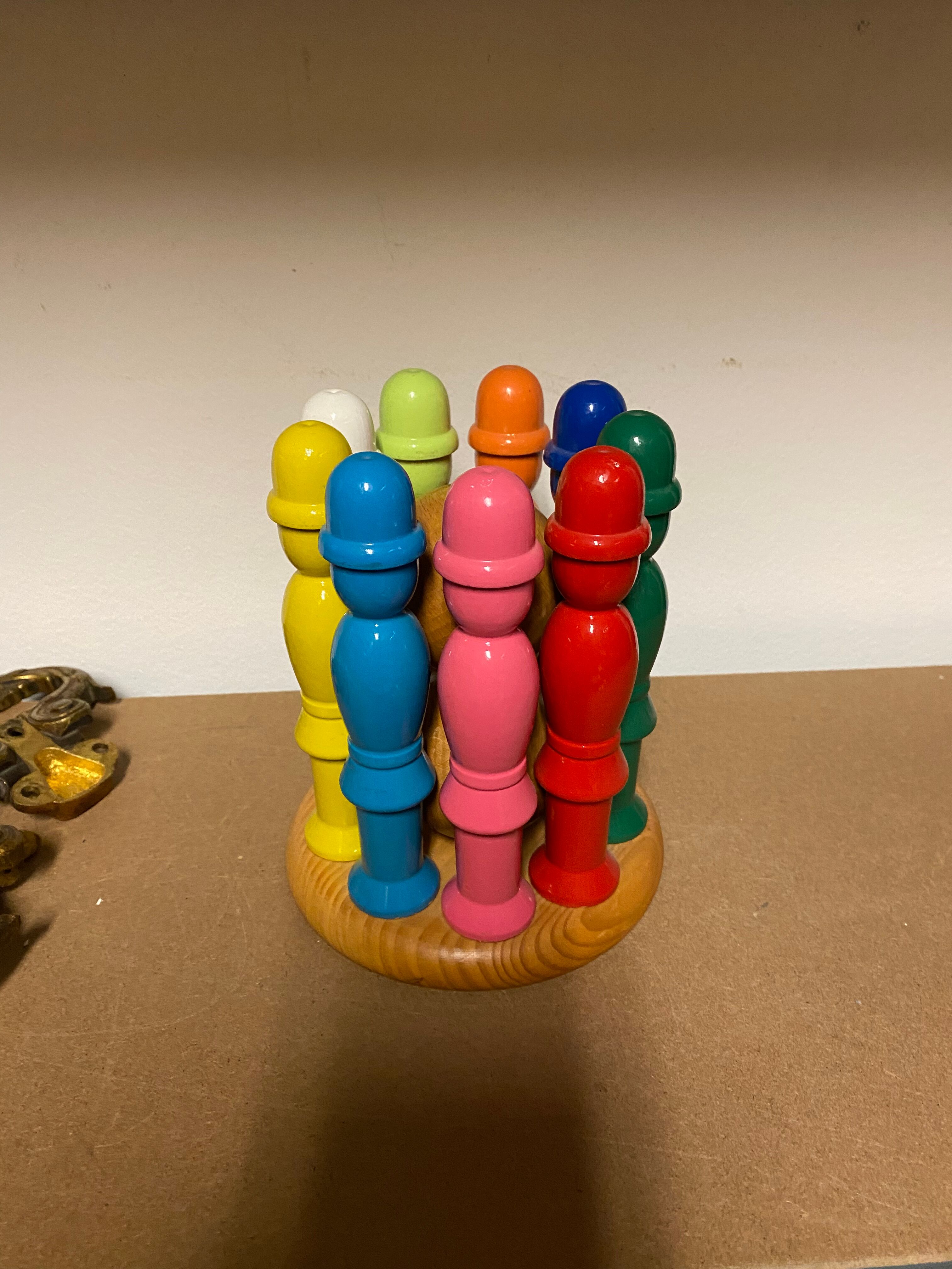 Old vintage bowling games for children