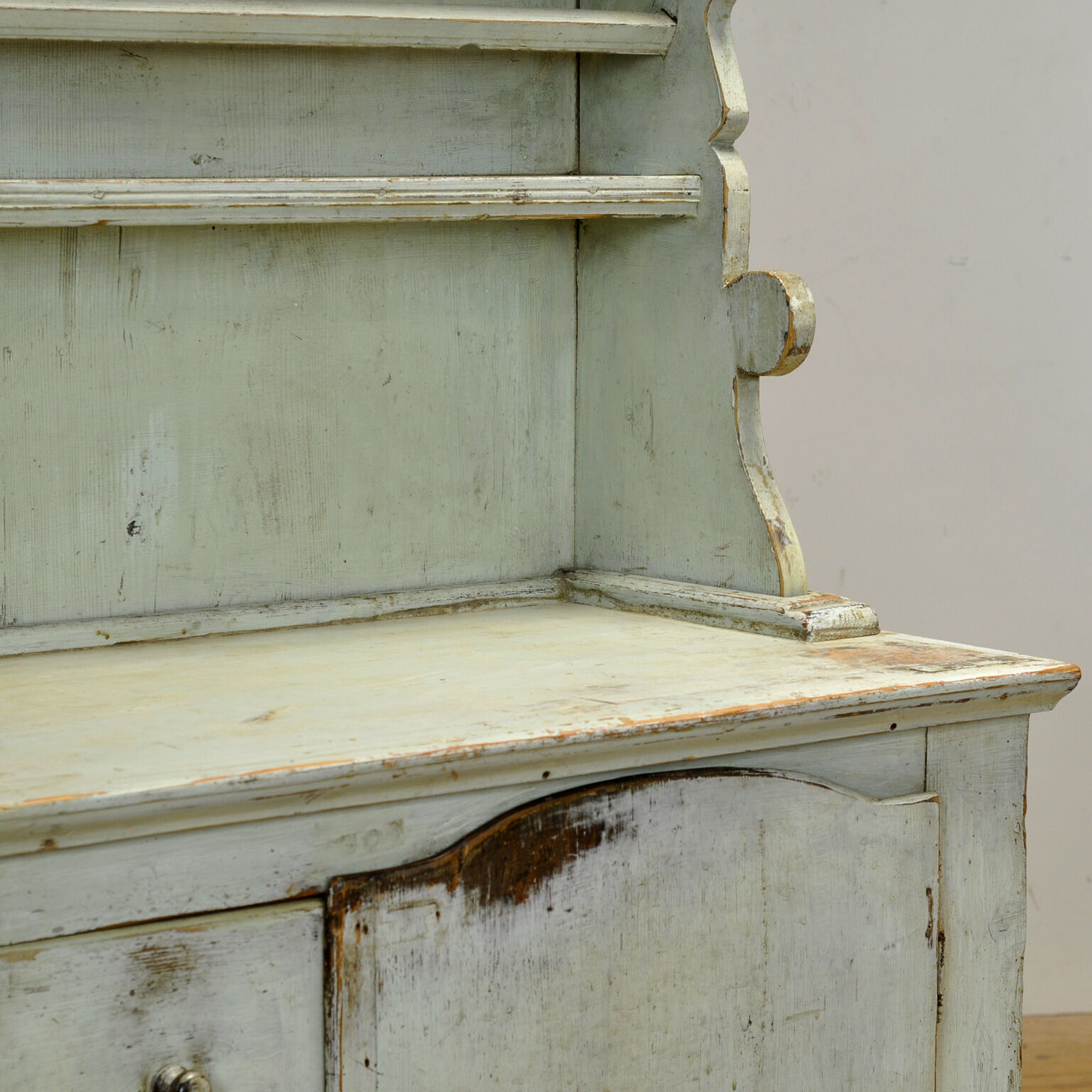Pine buffet cabinet, circa 1900