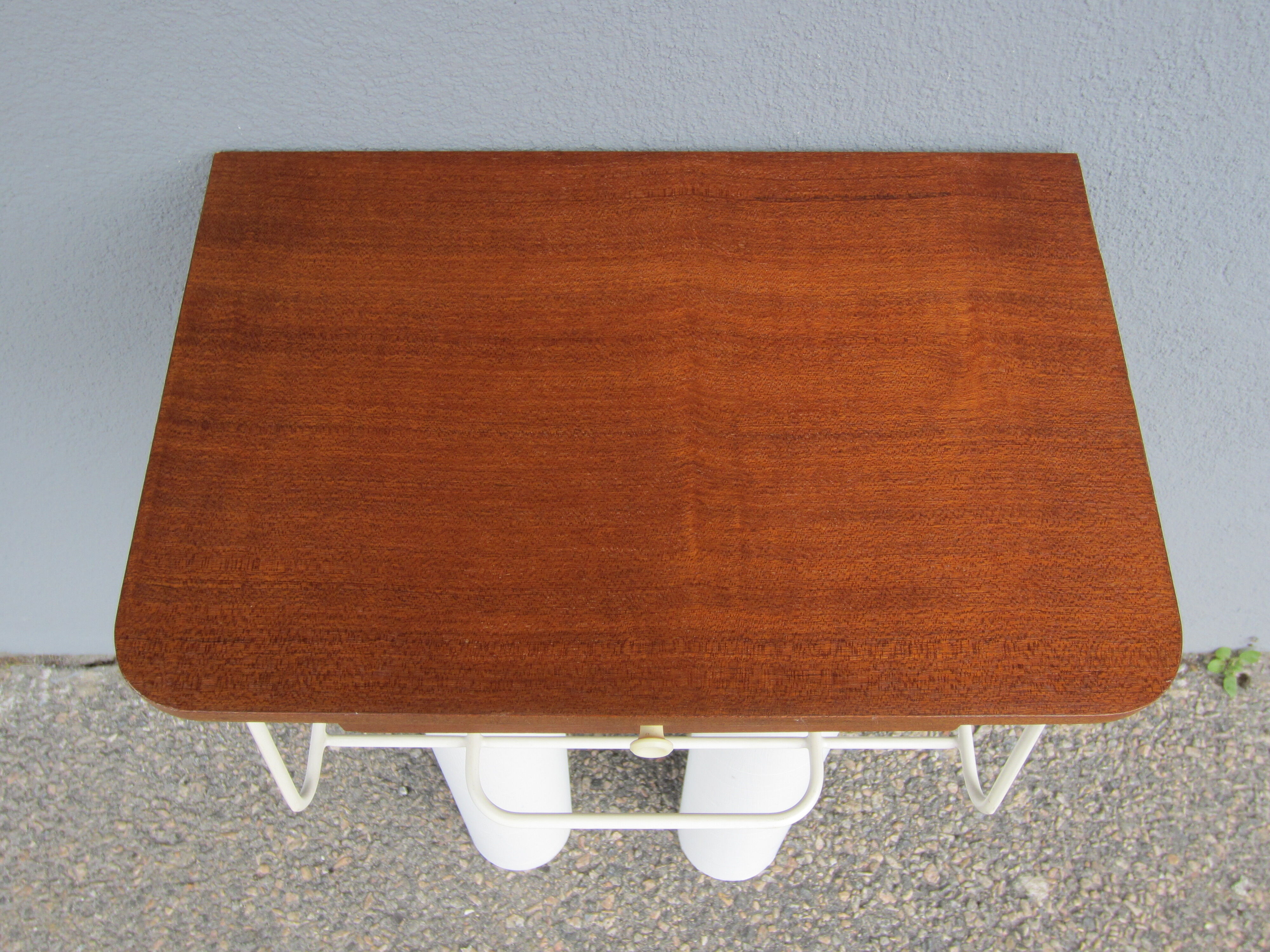 Scandinavian bedside wall phone shelf