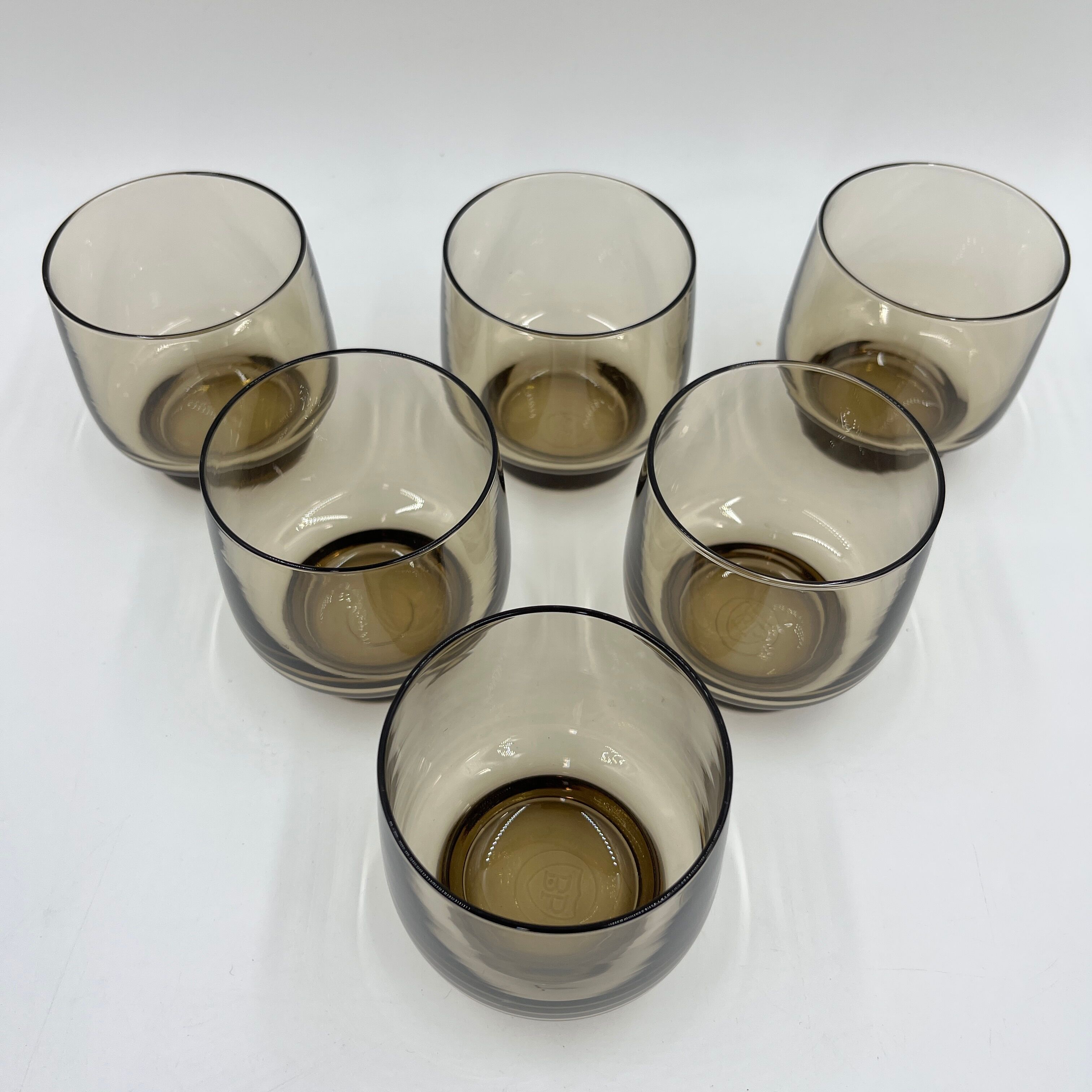 Arcopal smoked glass set