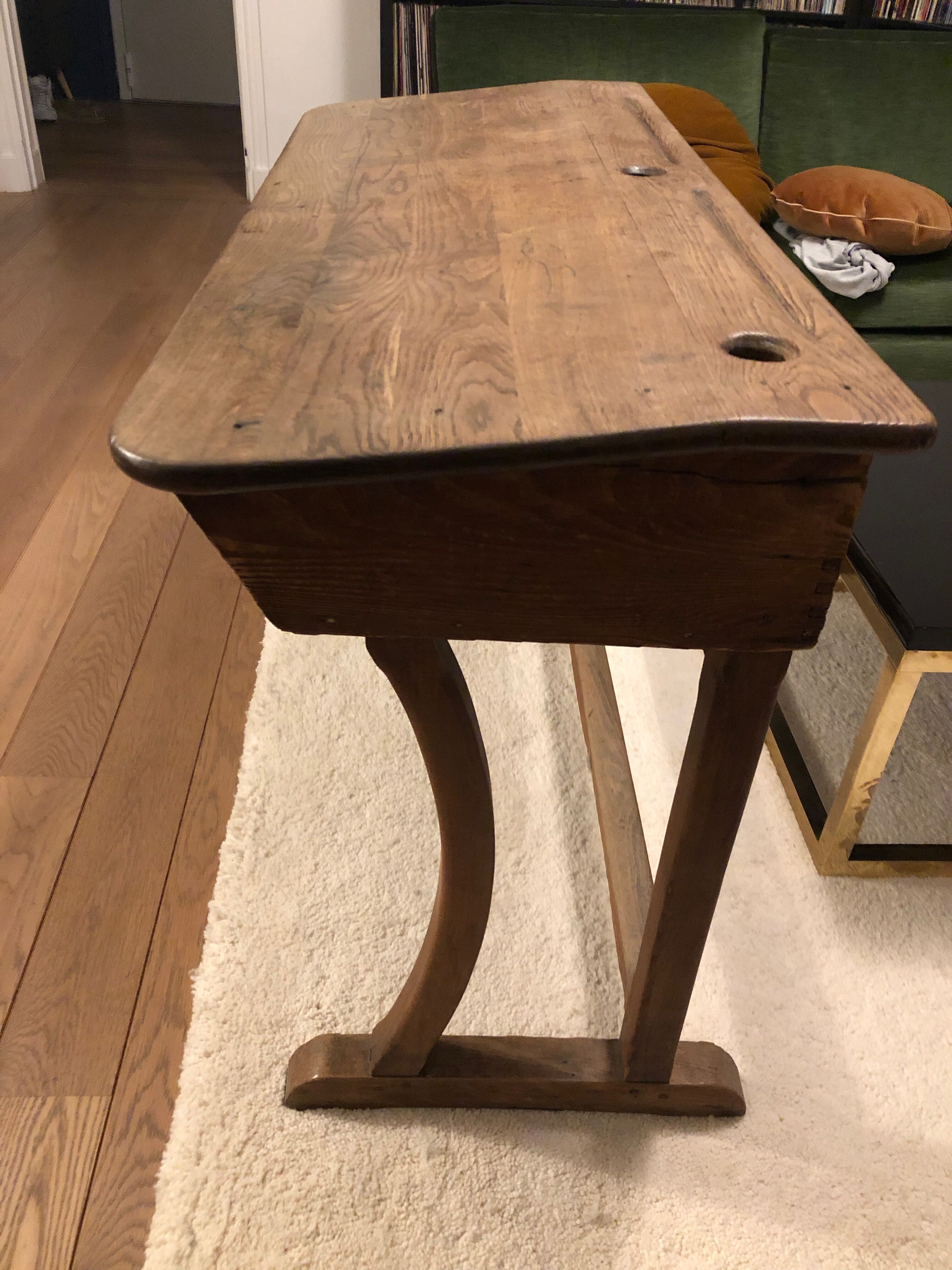 Vintage school desk