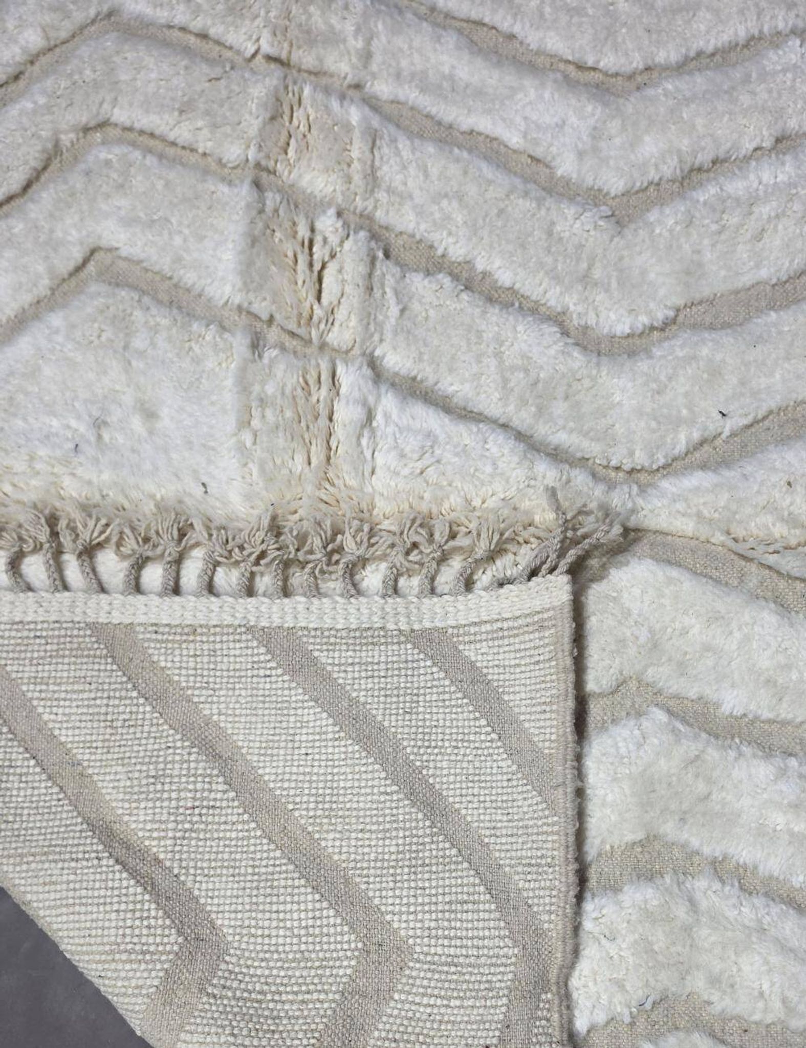 Berber white rug - 300 x 196 cm
