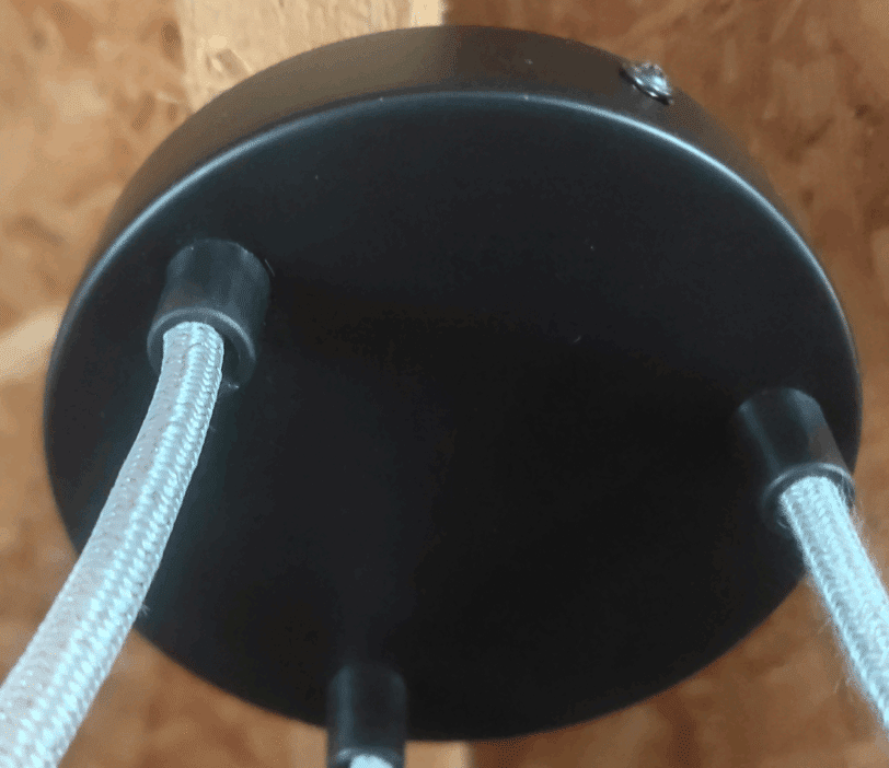 Suspension 3 chrome globes