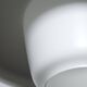 Danish steel and opal glass pendant lamp