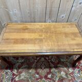 Louis XV style coffee table in cherry wood.