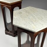Ensemble de 2 vitrines italiennes du 19e siècle