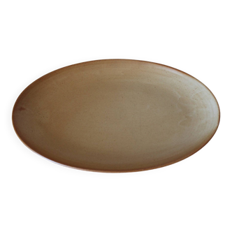 Grès Village oval dish