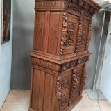 Buffet à  4 portes sculpté