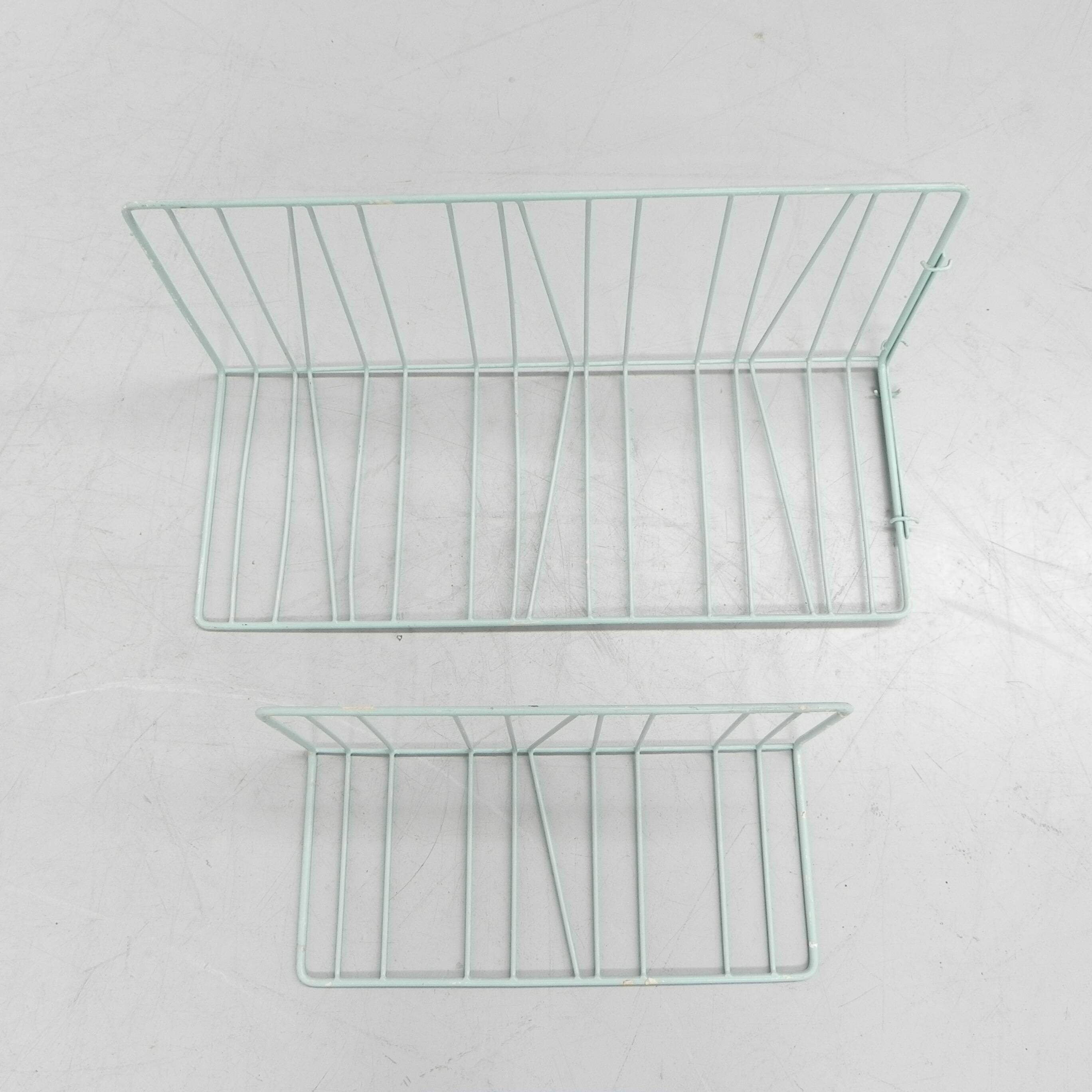 Vintage wall rack consisting of 2 parts