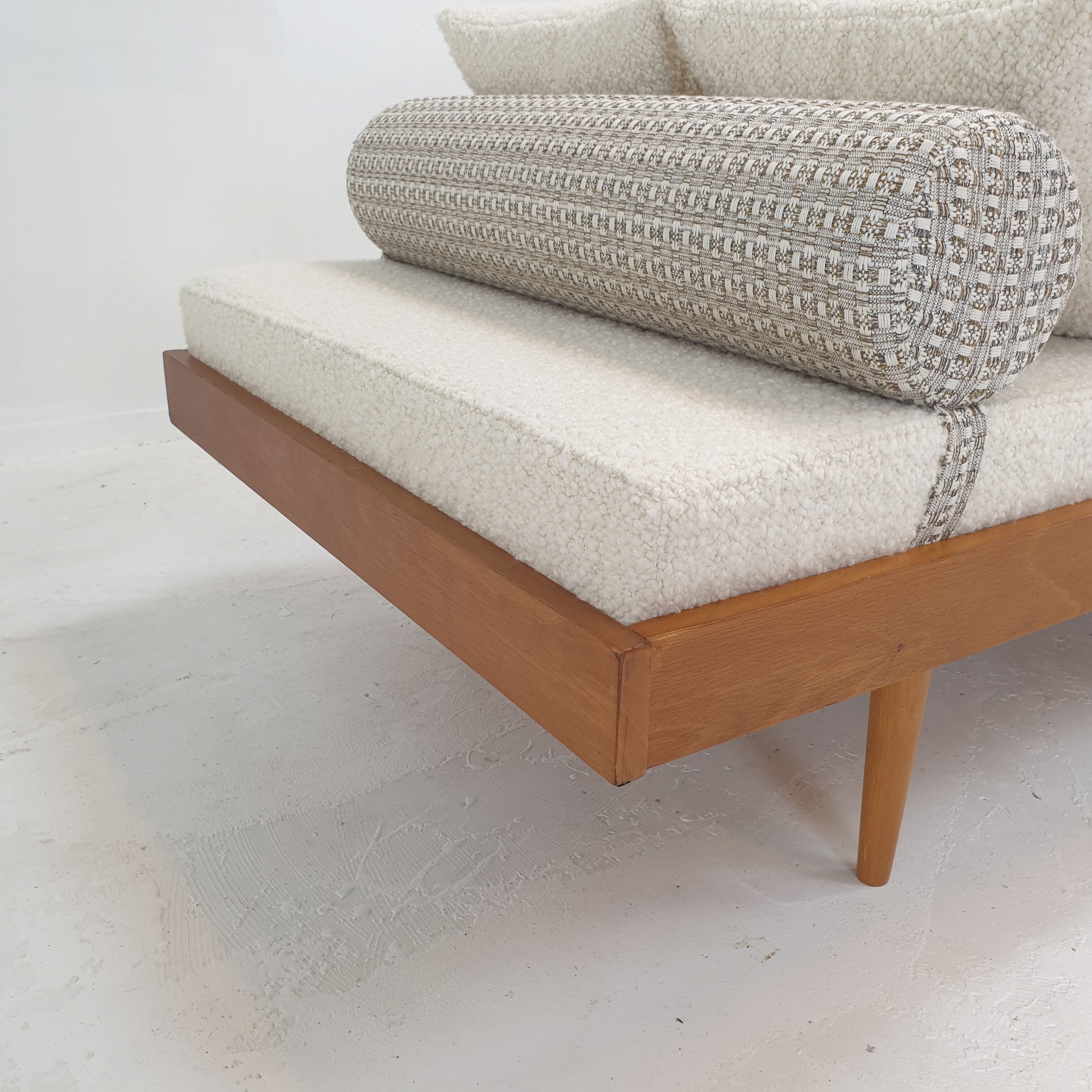 Daybed with cushions and bolster, 1970s