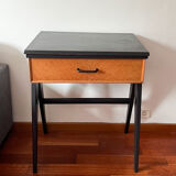 Office console vintage sewing machine furniture