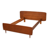 Vintage teak bed with headboard – 60s/70s