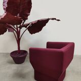 Vintage design geometric lounge chair Walter Knoll 1990