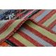 1970s Vintage Turkish Oushak Handmade Wool Cotton Beige Runner Rug  177x353