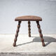 Tabouret tripode, bois