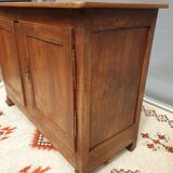 Norman countryside buffet in solid cherry wood nineteenth
