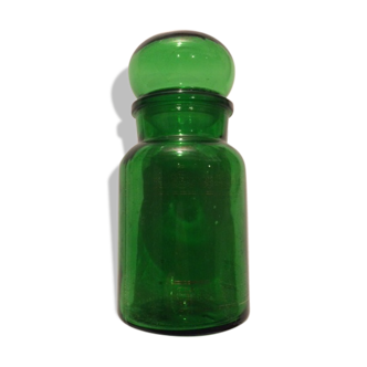 Pot à pharmacie vert vintage