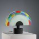 1980s Murano glass table lamp