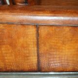 Fendi crocodile-embossed leather canapé, limited edition.