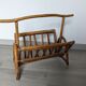 Vintage rattan magazine holders