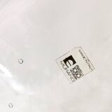 Long Black and Transparent Murano Glass Centerpiece by Aureliano Toso, Labe