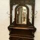Napoleon III style coat rack in solid walnut XX century