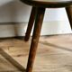 Tripod stool, produced in the Vosges (Gérardmer), 1950s.