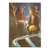 Tableau italien signé du XXe siècle