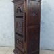 Breton style bonnetière wardrobe in natural wood