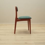 Set of six teak chairs, Danish design, 1960s, manufacture: N. & K. Bundgaar