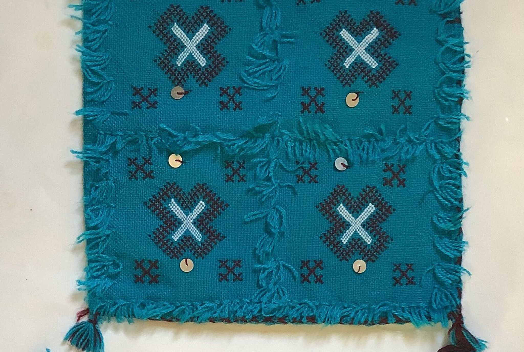 2 housses de coussins berbères vintage