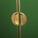 Italian emerald green and brass cabinet ,1970