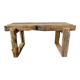 Coffee table in reclaimed wood
