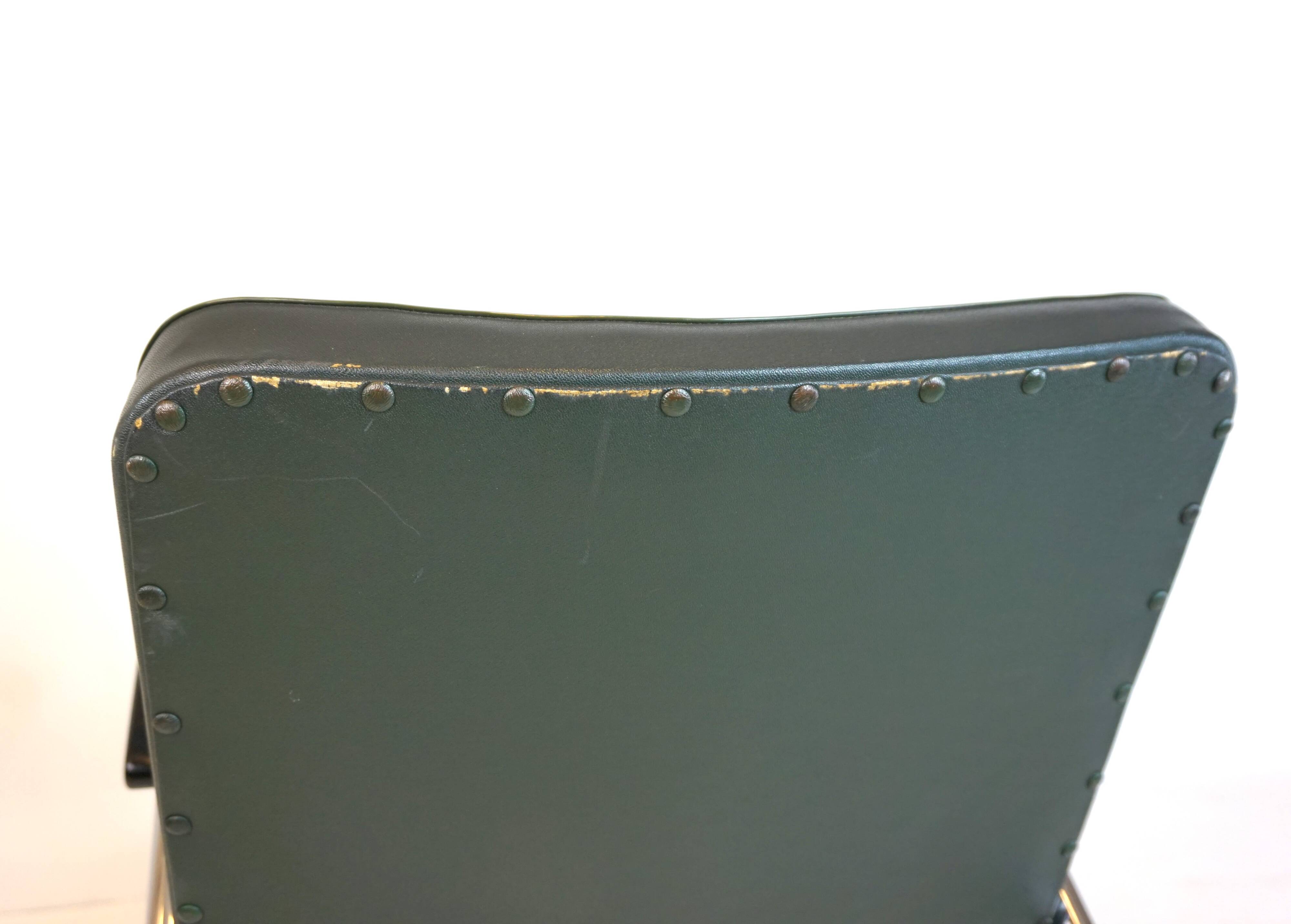 Fauteuil en acier tubulaire Mauser RS 7