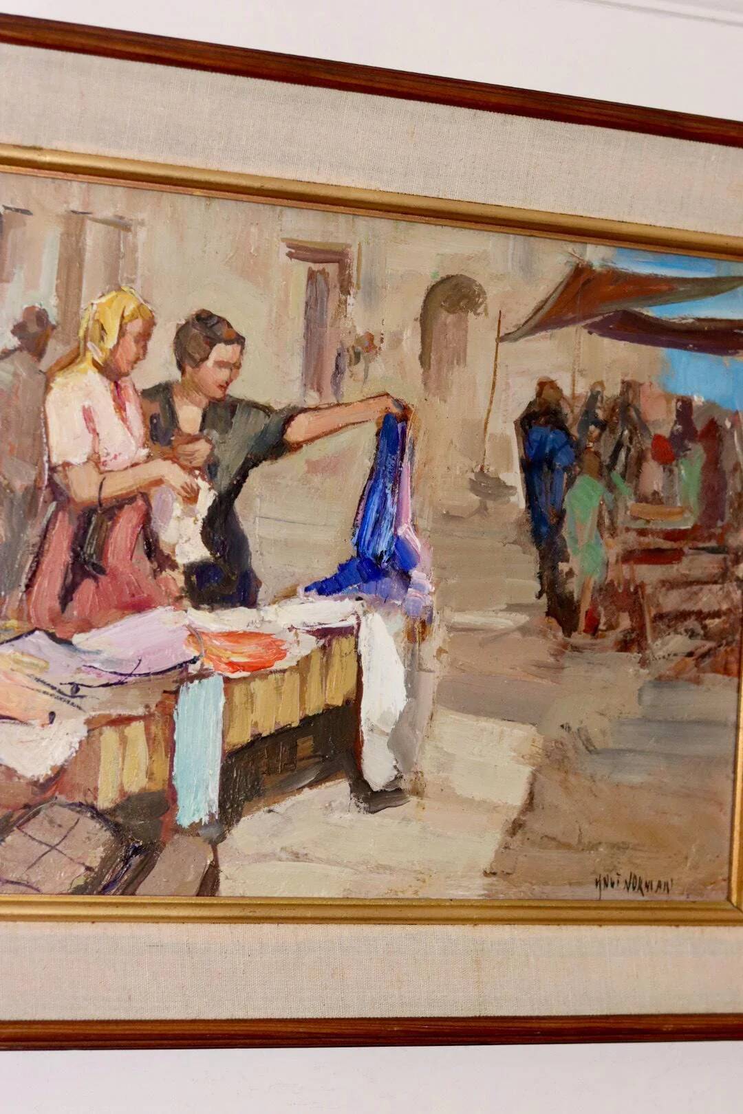 "Street Market" by Knut Norman