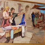 "Street Market" by Knut Norman