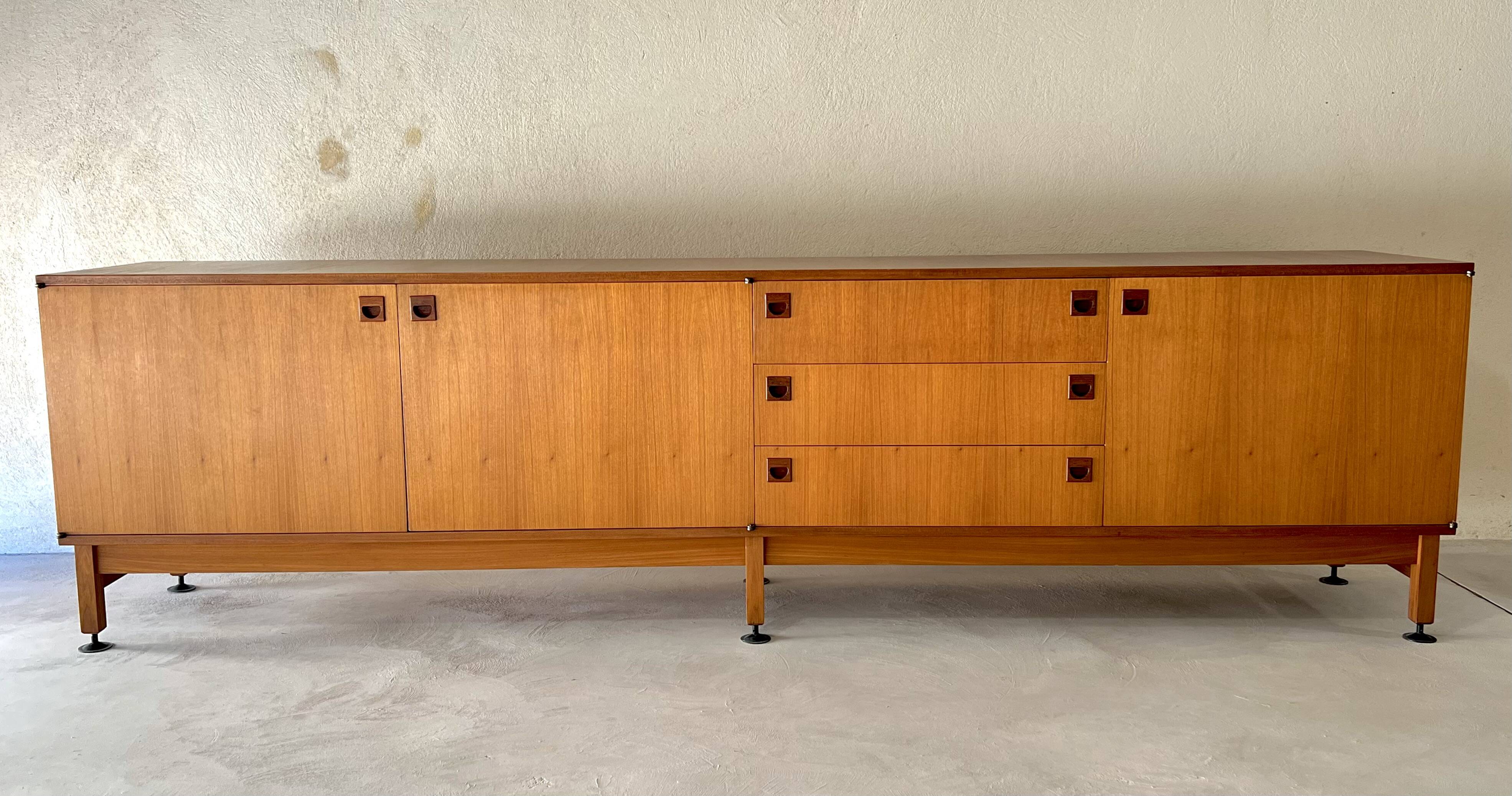 Enfilade Multi TV 67 by André Monpoix for Meubles TV, France 60s