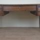 Very large oak center desk from the Art Deco period circa 1930