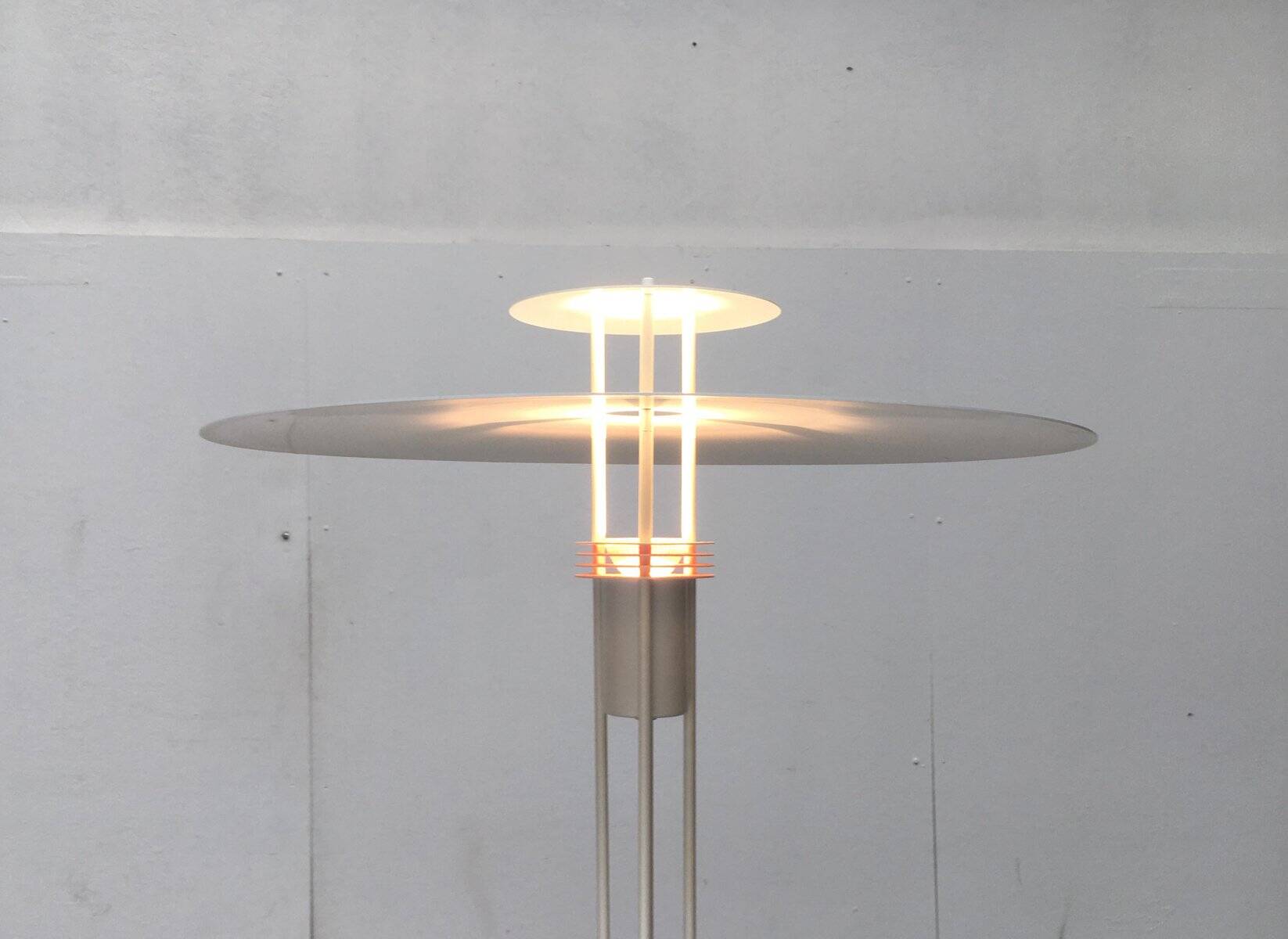 Lampadaire en métal danois de Frandsen, 1989