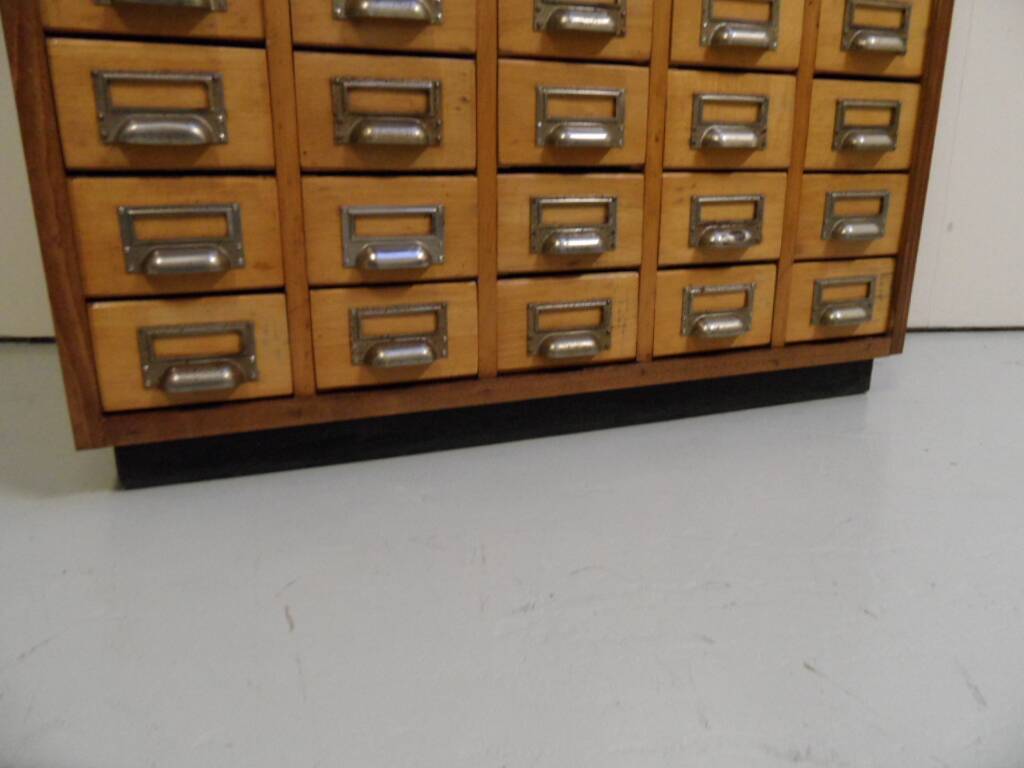 Vintage apothecary cabinet with 65 drawers