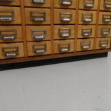 Vintage apothecary cabinet with 65 drawers